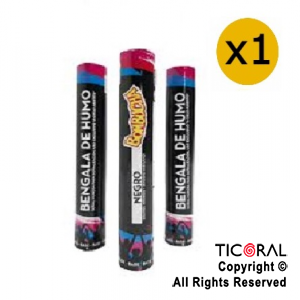 BENGALA DE HUMO NEGRO BOMBUCHA x 1